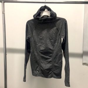 Athleta Tracker Running Hoodie Grey Small